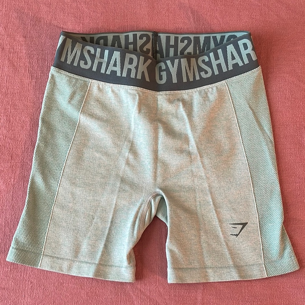 Green Gymshark Contour Shorts